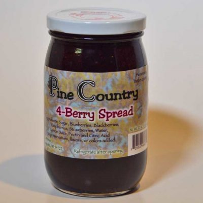 Pine Country 4 Berry Spread