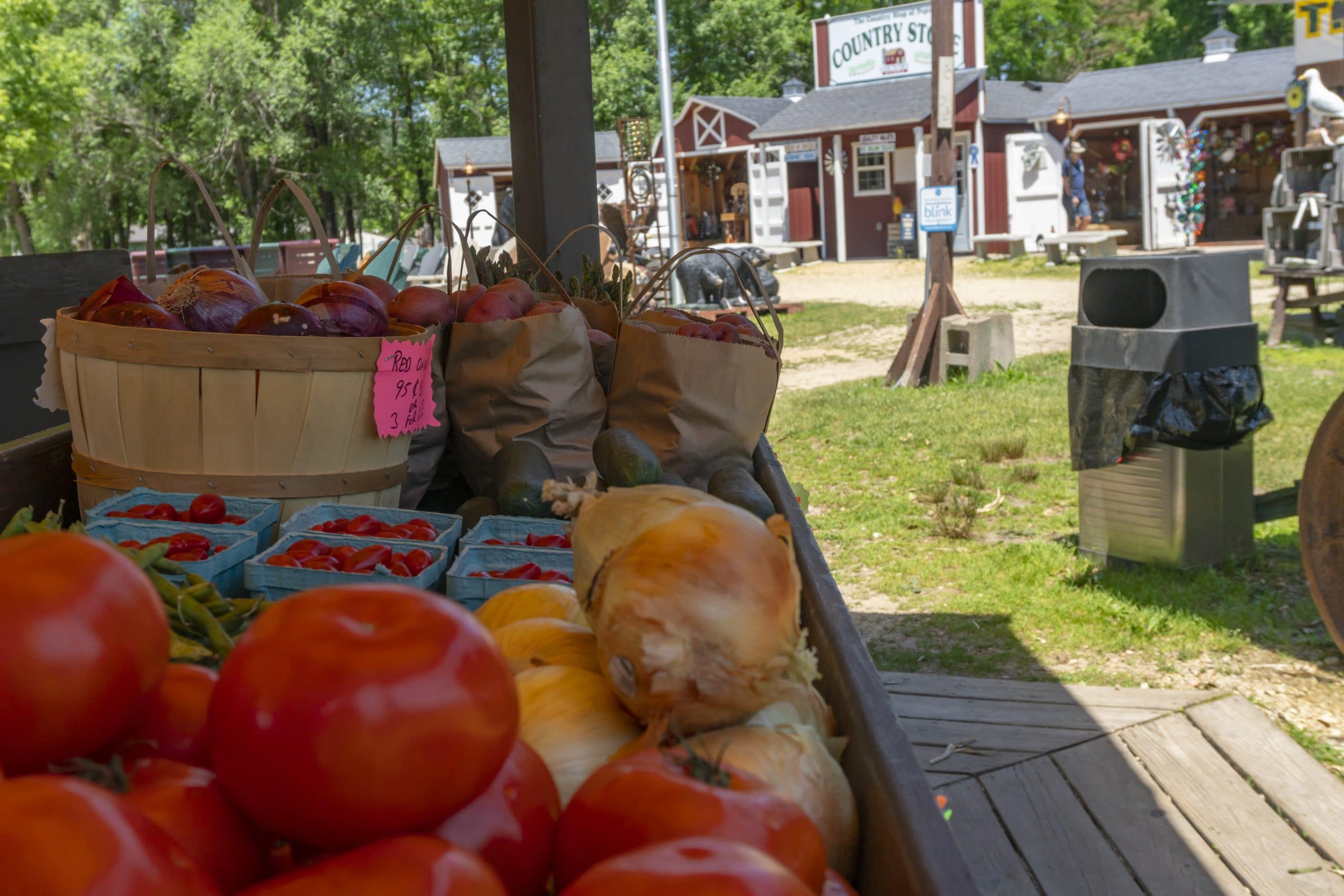 Produce for Sale at Pepin Country Store