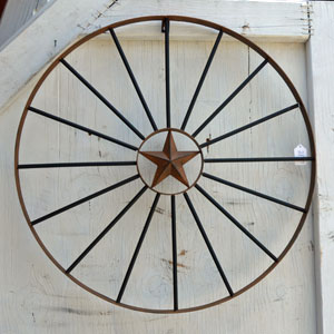 Large Decorative Wheel - Pepin Country Stop