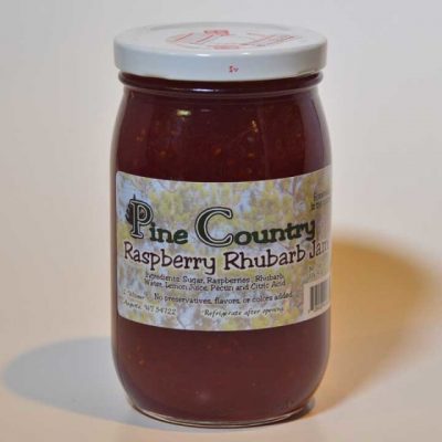 Pine Country Raspberry Rhubarb Jam
