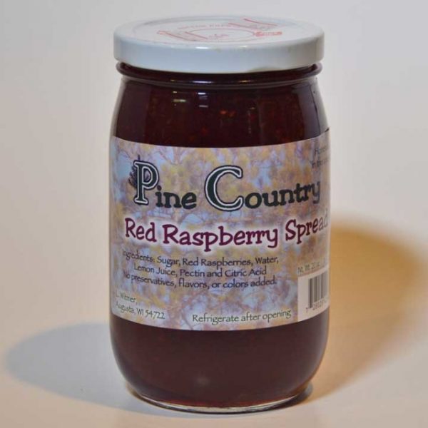 Pine Country Red Raspberry Jam