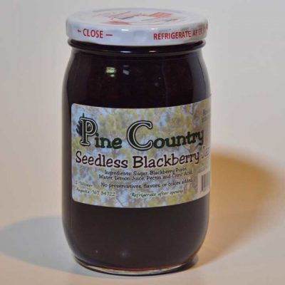 Pine Country Seedless Blackberry Jam