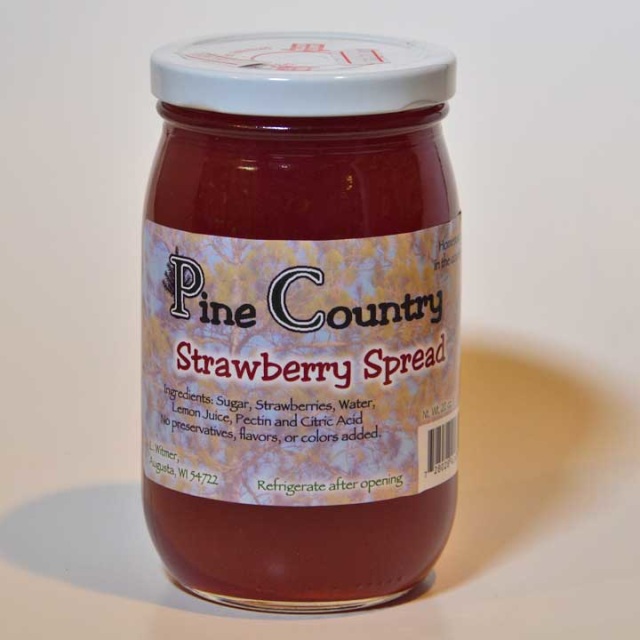 Pine Country Strawberry Spread